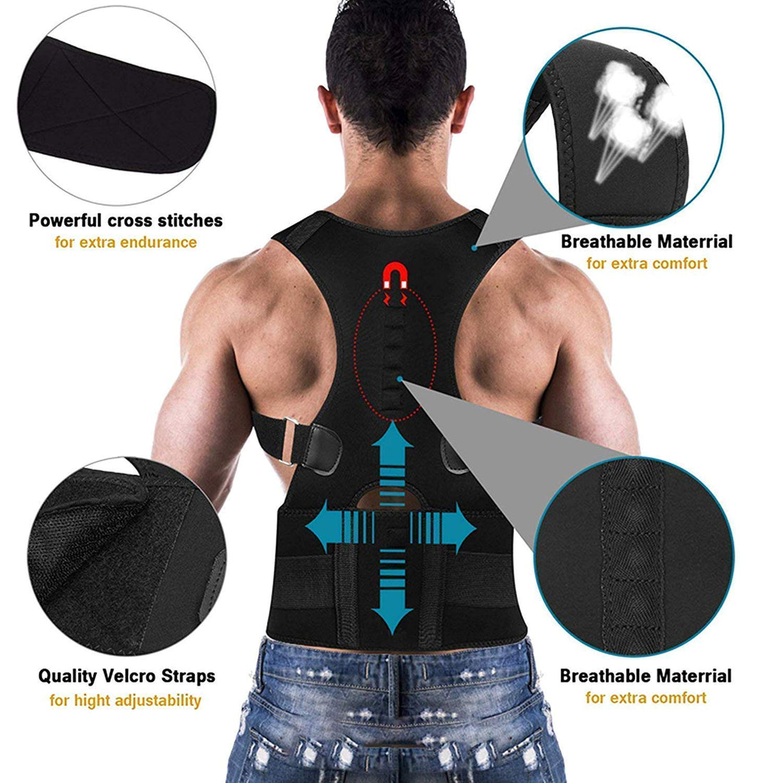 Back Posture Corrector Brace