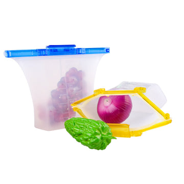 Silicone Food Storage Bag Set